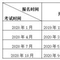 江苏2020年10月自考报名时间:9月1日-10日